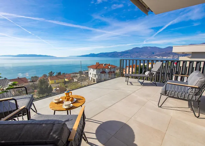 Vista Mare アパート リエカ