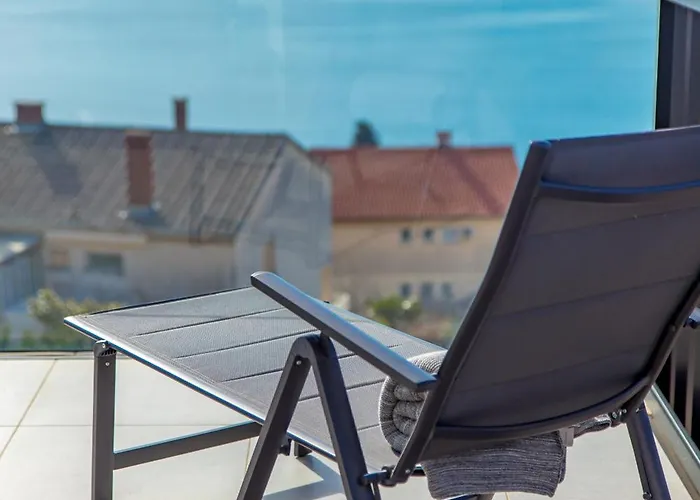 Vista Mare アパート リエカ